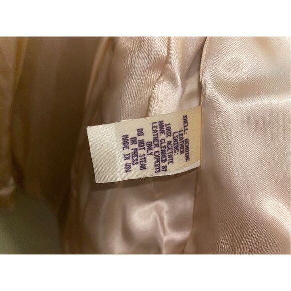 Vintage j Percy for Marvin Richard’s blush pink leather jacket size medium - Picture 12 of 15